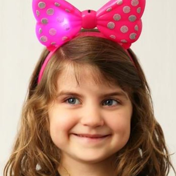 Minnie Mouse light up bow headband 3+Up New with Original Tags - Picture 4 of 8